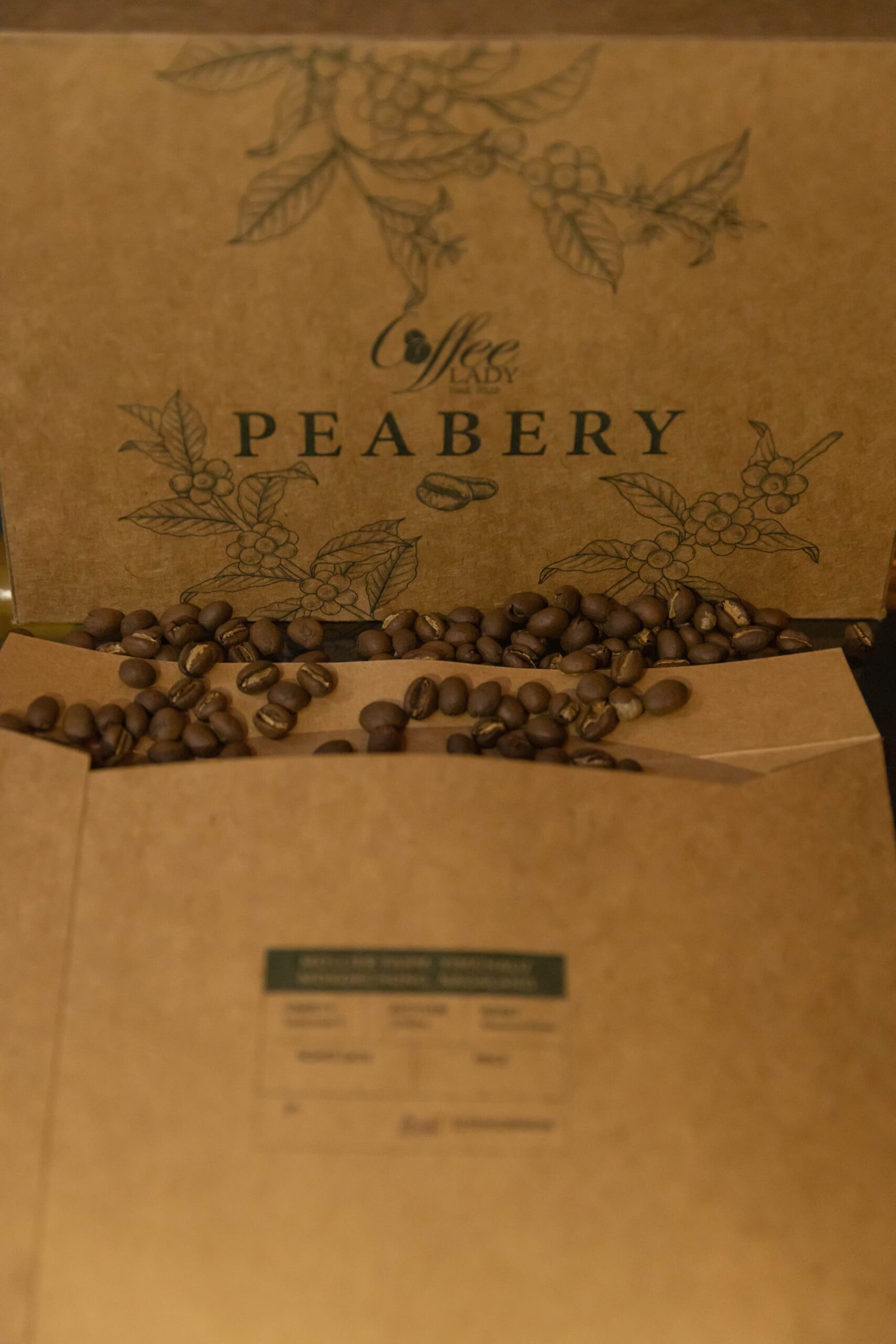 Coffee Lady’s Artistry of Peaberry Coffee